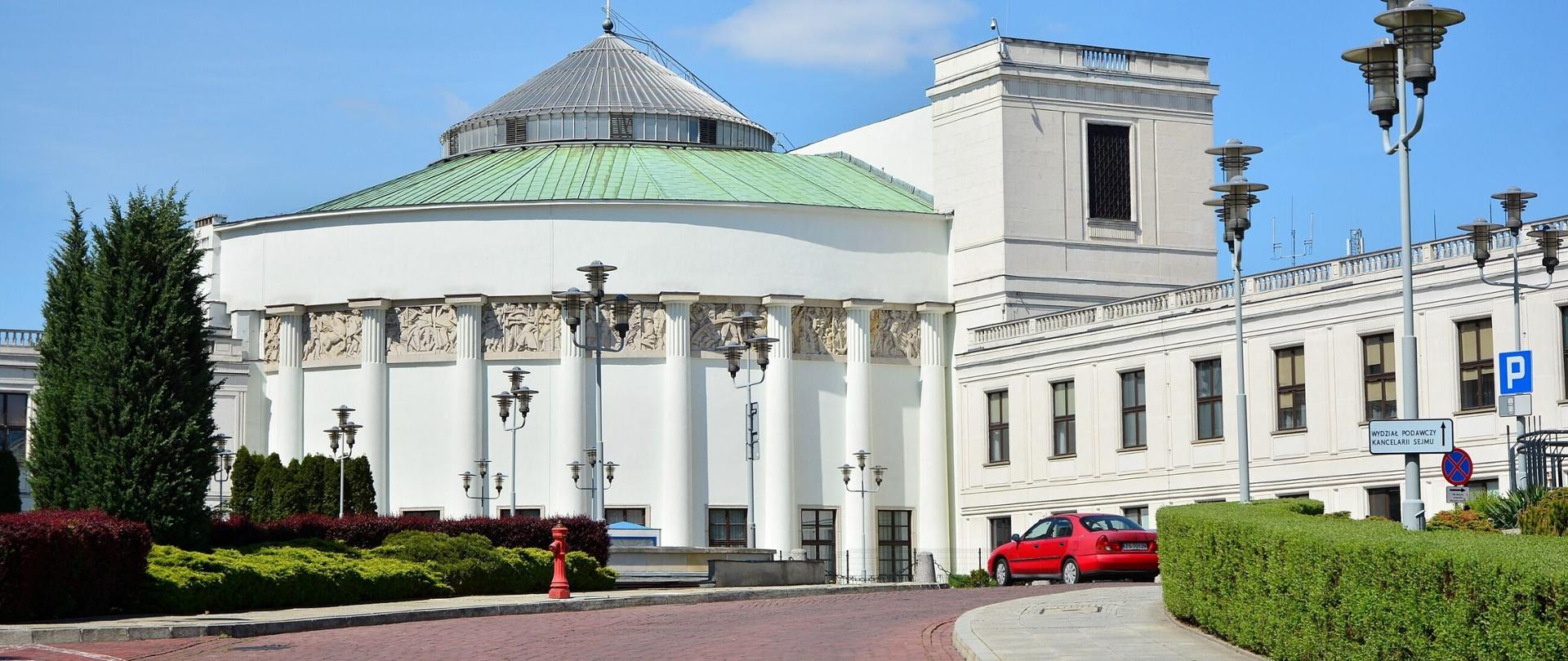 Budynek Sejmu - historyczny konkurs wiedzy