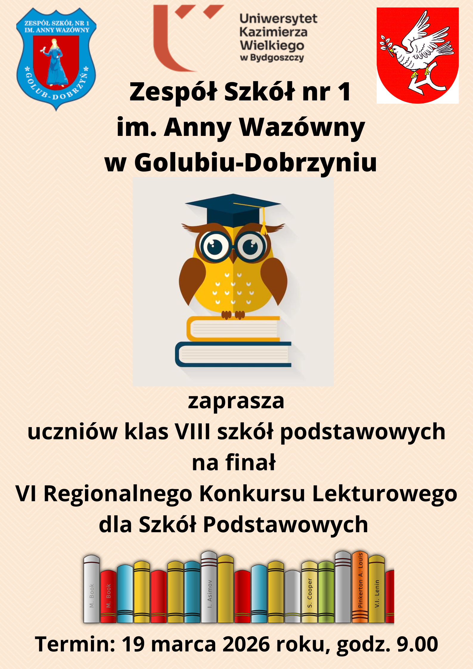 VI Regionalny Konkurs Lekturowy dla szkół podstawowych